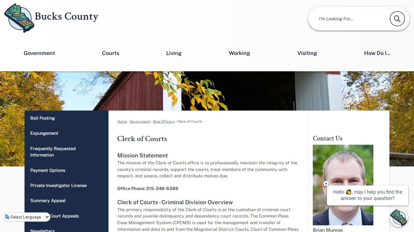 Clerk of Courts | Bucks County, PA